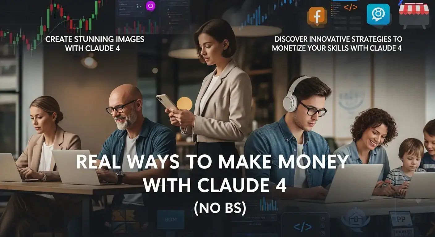 Claude 4 monetization strategies. Real ways to make money with AI.
